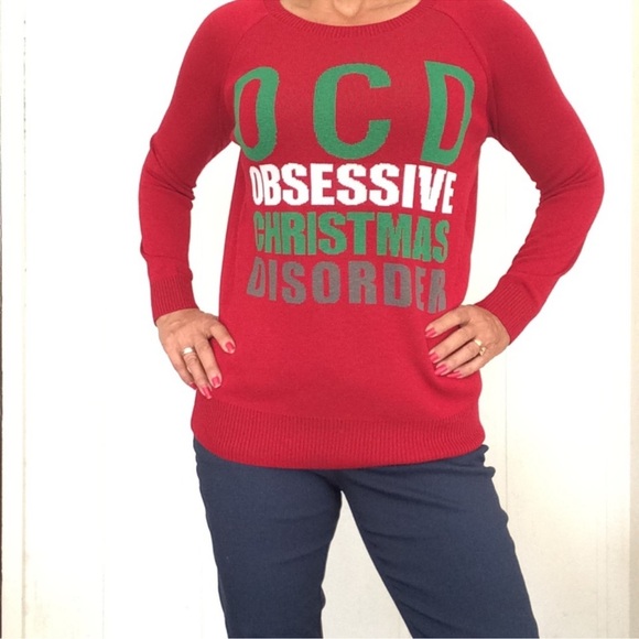 UGLY CHRISTMAS SWEATER SIZE LARGE - Picture 2 of 8